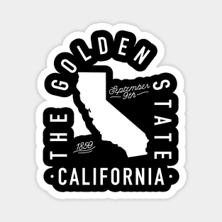 The Golden State California Magnet