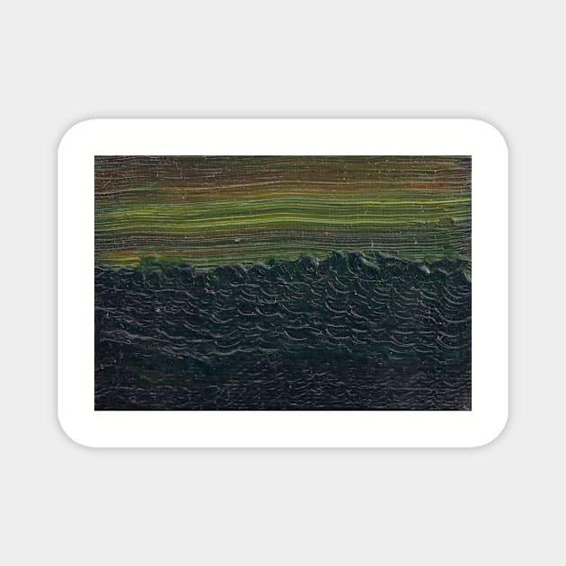 Textured Oil ACEO Painting Magnet by acrylicpainterr