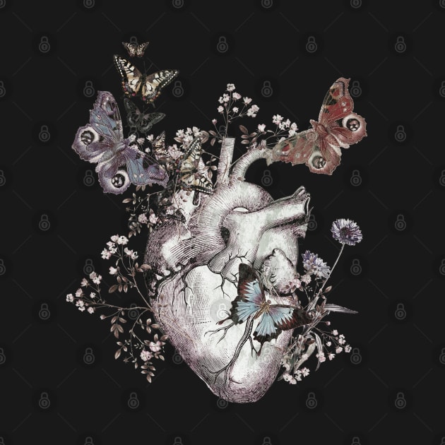 Heart butterflies 3 by Collagedream