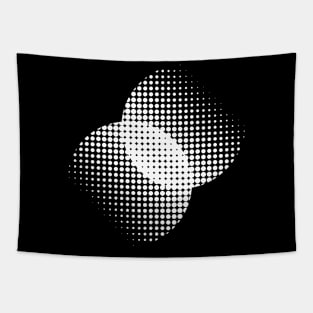 2 raster circles design Tapestry