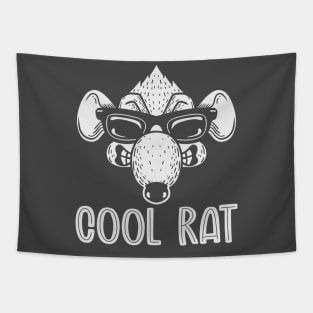 Cool Rat (Mono) Tapestry