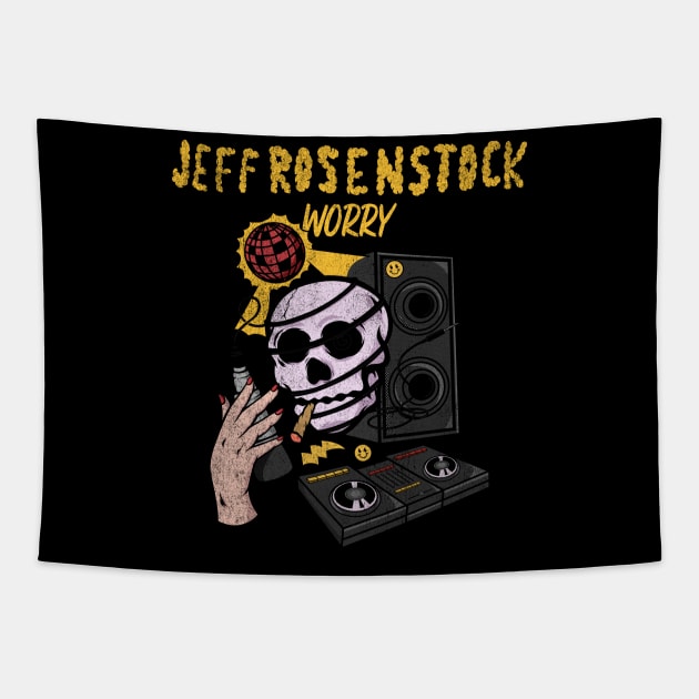 Worry Jeff Tapestry by wiswisna