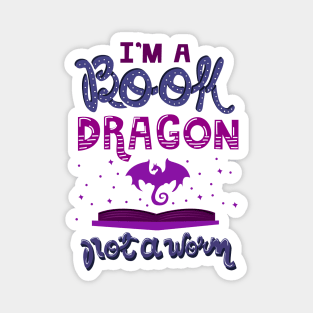 Book Dragon Magnet