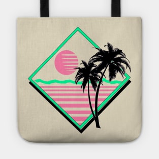 80s Sunset 2 Tote