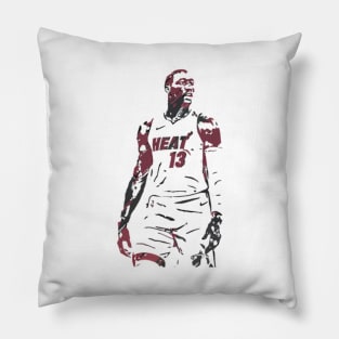 bam adebayo Pillow