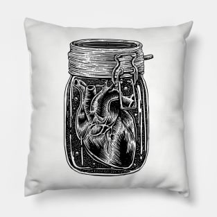 Jar Of Heart Pillow