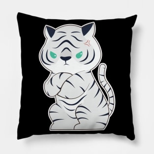 Tiger angry Pillow