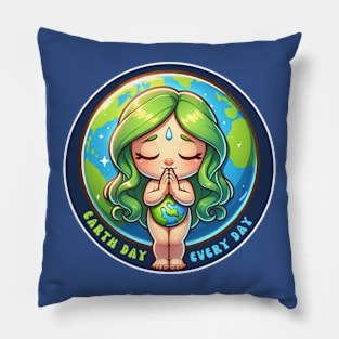 Earth Day Every Day Pillow