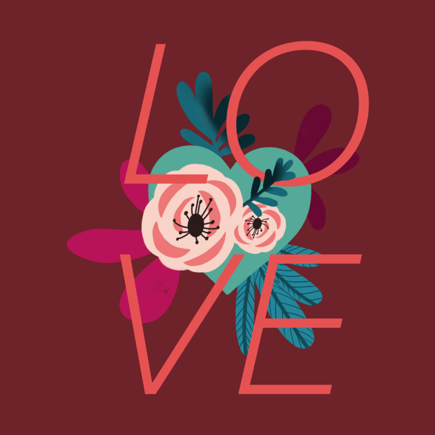 Love illustration by Pacesyte