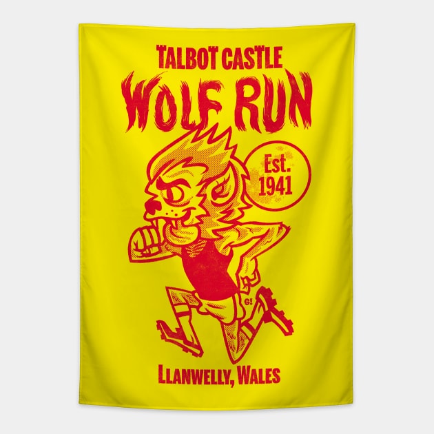 WOLF RUN Tapestry by GiMETZCO!