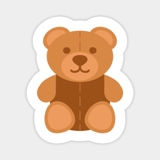 Teddy Bear Pattern Magnet