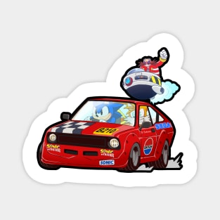 Sonic Datsun Fanart Magnet