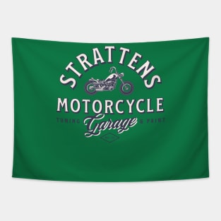 Vintage Motorcycle Shirt Tapestry