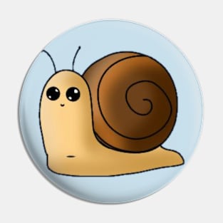 Squelch the Snail Pin