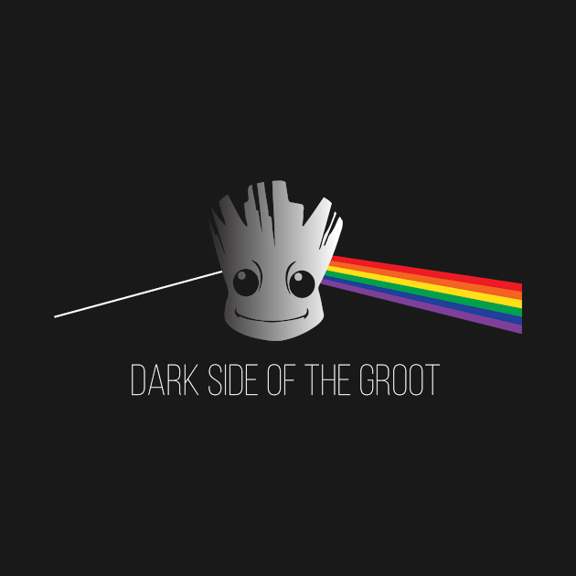 Guardians Of The Galaxy Pink Floyd Dark Side Of The Groot by Rebus28