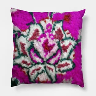 pink flower, flower design, floral designs, minimal art, abstract art, floral pattern, antique rug photo , For custom orders please DM me. Pillow