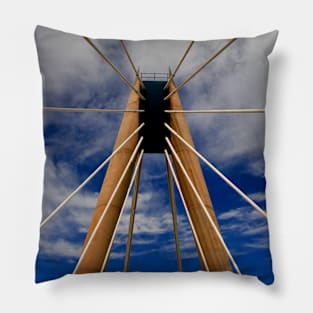 Bridge Construction Pillow