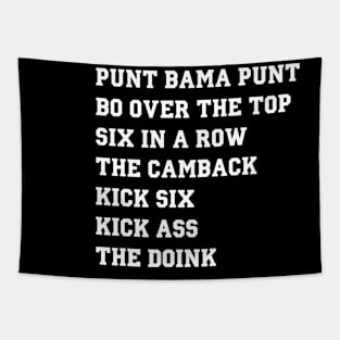 Iron Bowl Results - 2019 Tapestry