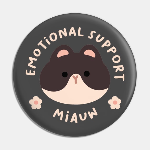 Emotional Support Miauw Pin by kztokun