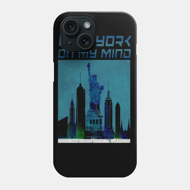 i love newyork t-shirt Phone Case by adouniss