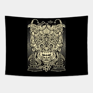 Barong Bali Ilustration 08 Tapestry