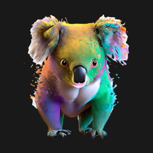 Koala in an explosion of color T-Shirt