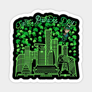 Saint Patrick's Day Beijing China Magnet