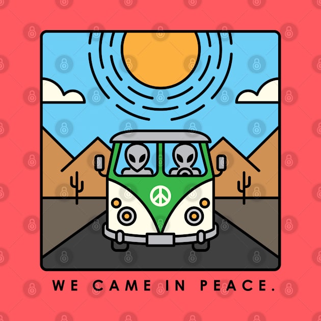 We came in peace by StevenToang