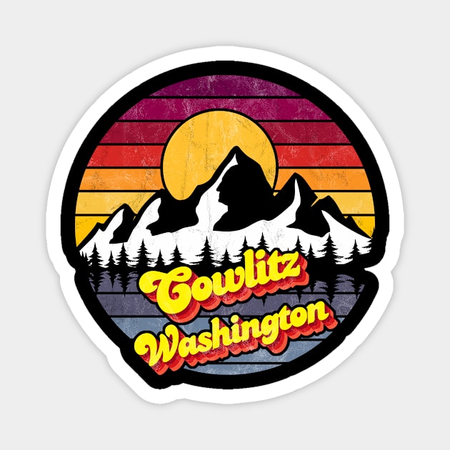 Cowlitz Washington Magnet by Jennifer