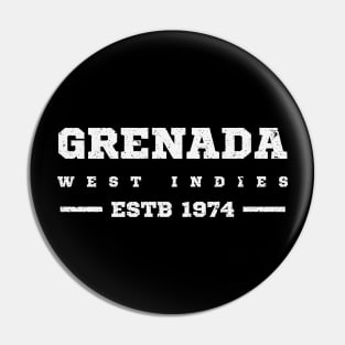 Grenada Estb 1974 West Indies Pin