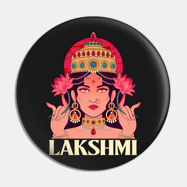 Lakshmi Pin by Studio-Sy