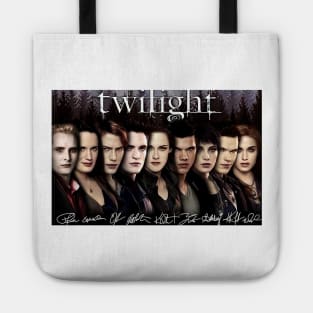 Twilight Movie Cast Signed Fan Tote