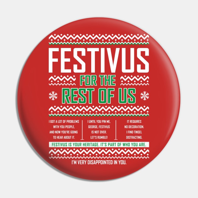 Festivus Pin by CoinRiot