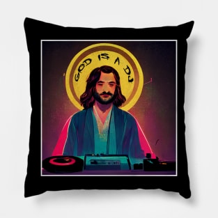 dj jesus Pillow