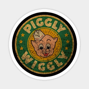 Store piggly wiggly rETRO Magnet