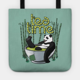 Tea Time Panda Tote