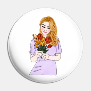 Tulip girl 6 Pin