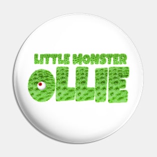 Little Monster Ollie Fun Furry Design Pin