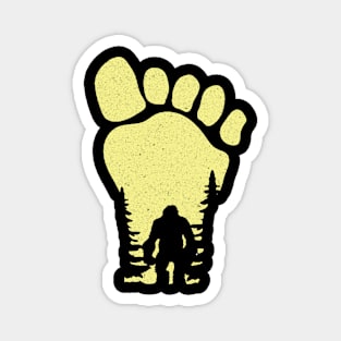 Bigfoot Footprint Magnet