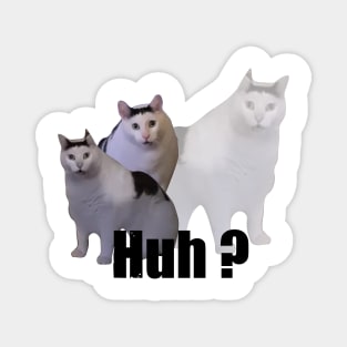 Huh Cat Meme Magnet