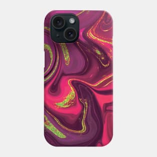 Trippy Raspberry Swirl Phone Case