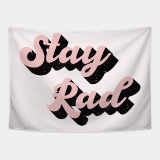 Stay rad Star Tapestry