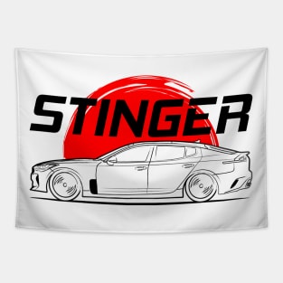 Racing Stinger GT KDM Tapestry