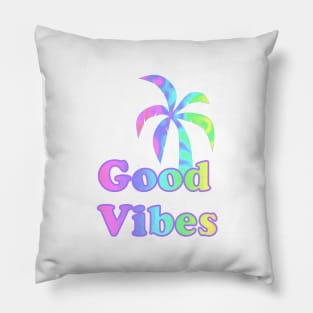 Tropical Good Vibes Pillow