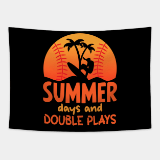 summer days and double plays Tapestry