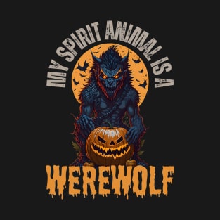 Werewolf pumpkin T-Shirt