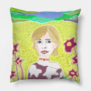 Naif Girl Pillow