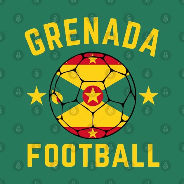 Grenada Football Ball by footballomatic