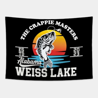 Fishing Crappie Weiss Lake Alabama Tapestry