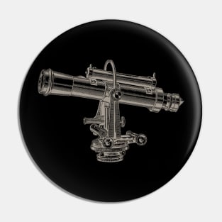 Vintage Telescope Pin